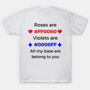 Geeky Love - Programmer Valentine T-Shirt